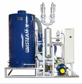 Industrial steam boiler UNISTEAM_X 1600